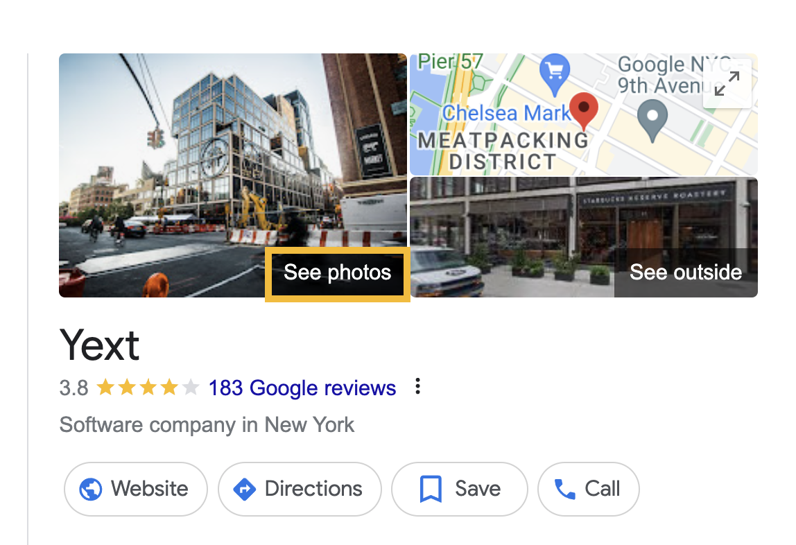 Yext Google See Photos