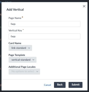 add vertical command